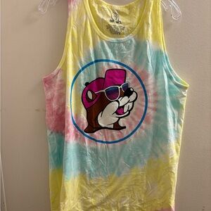 Colorful Tie-Dye Muscle Tee